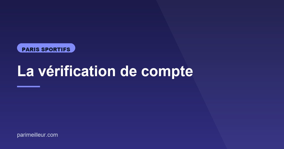 Illustration de l'article consacré à la vérification de compte